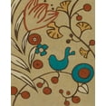 thumbnail image 2 of Zarris, Chariklia 26x32 White Modern Wood Framed Museum Art Print Titled - Kookaburra II, 2 of 4