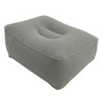 thumbnail image 1 of Wweixi Inflatable Foot Rest Under Desk Curve Footrest for Study Gaming Desk Blue Grey, 1 of 1