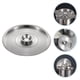 thumbnail image 4 of Tapa de acero inoxidable para ollas, tapa de Metal, cubierta para cuenco, tapa reutilizable para olla, tapa multiusos para cacerola, 4 of 5