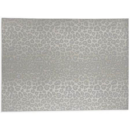 

Cheetah Silver Kitchen Mat by Kavka Designs