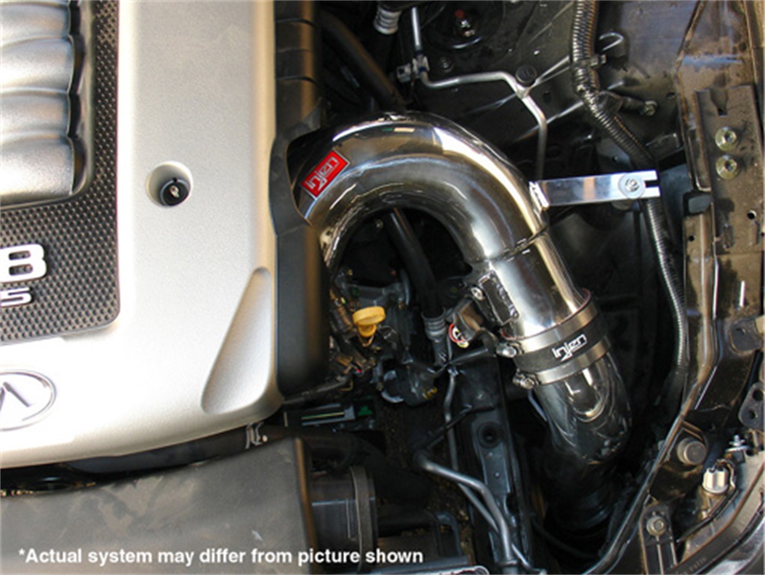 Injen 06-08 M45 4.5L V8 Polished Cold Air Intake Fits select: 2006-2010 INFINITI M45