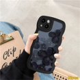 thumbnail image 3 of Funda Para Teléfono Retro Rose Flower De Moda Compatible Con iPhone 11 14 13 12 Pro Max XR 6s 7 8 6 14 Plus X XS SE 2020 7Plus Art Vintage Flores Florales Suaves Borde Ondulado Cubierta De Tpu, 3 of 3
