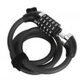 thumbnail image 4 of Bike Lock, Keyless Bicycle Code Lock, Easy to Use for Mountain Bike E-bike Antitheft Bike Code Lock 1.2m,1.8m, 4 of 8