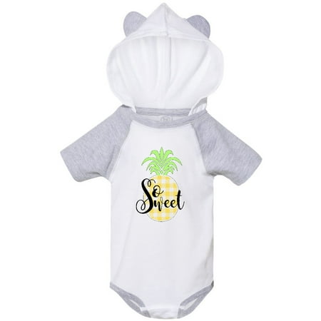 

Inktastic So Sweet-Plaid Pineapple Gift Baby Boy or Baby Girl Bodysuit