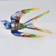 thumbnail image 3 of Prettyia lindo pájaro golondrina broche sombrero bufanda sopa palo Pin insignia Azul Hugo Broche de golondrina, 3 of 10