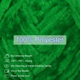thumbnail image 5 of Uxcell 3 Skeins Chenille Yarn Soft Blanket Yarn 3x100gr/3.5oz (3x131yds) Polyester Velvet Knitting Green, 5 of 6