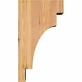 thumbnail image 3 of 5 1/2"W x 10"D x 18"H Mediterranean Smooth Corbel, Western Red Cedar, 3 of 9