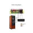 thumbnail image 3 of 3 Way Frequency Divider Treble+midrange+ Hifi Crossov Audio Frequency Divider Home Theater Speaker, 3 of 5