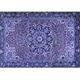 thumbnail image 1 of Ahgly Company Indoor Rectangle Persian Blue Traditional Area Rugs, 8' x 10', 1 of 4