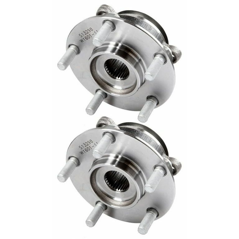 Front Wheel Hub Bearings Pair – Fits Nissan Rogue Select/Sentra 07-12 & Rogue 08-13, Direct OE Replacement