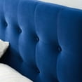 thumbnail image 5 of Modway Emily King Tufted Performance Velvet Headboard in Navy, 5 of 6