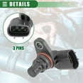 thumbnail image 6 of Engine Camshaft Position Sensor Cam Position Sensor for Hyundai Kona 18-21 No.393502E200 Dark Gray 2 Pcs, 6 of 6