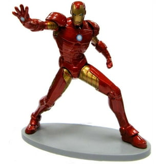 Iron Man Figurines pour enfants, jouet daction de 17 cm, figurines animées,  tête et bras rotatifs, figurines de décoration d
