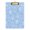 Gold, variant on 12.5x9 Inch Acrylic Clipboard with Metal Clip – Single-Sided Print & Retractable Hook，Shell
