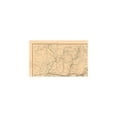 thumbnail image 4 of Historical Civil War Map - General Sherman Marches 1863 1865 - Bien 1894 - Vintage Wall Art, 4 of 4