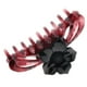 thumbnail image 5 of Accesorios de clip de pinza de pelo de acrílico de color magnífico diseño de flor rojo Yuyangstore Garra de pelo grande para mujer, 5 of 8