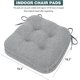 thumbnail image 3 of Cojines para Sillas de Comedor Juego de 6, Cojines para Sillas de Cocina de Espuma Viscoelástica de Doble Capa, Almohadillas de Asiento de Diseño Patentado con Lazos, 3 of 4