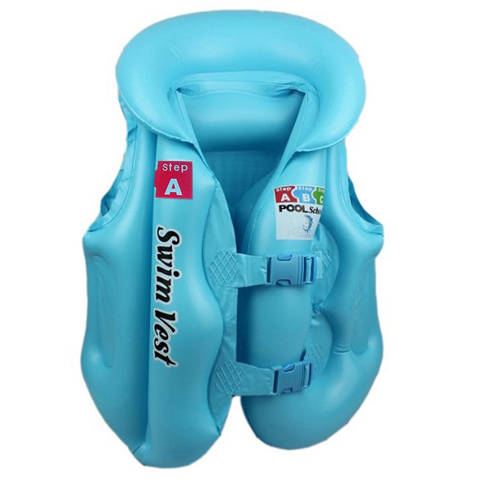 Children Inflatable Pool Float Life Jacket Vest Baby Swimming Safety