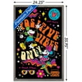 thumbnail image 3 of Disney Mickey Mouse - Positive Vibes Wall Poster, 22.375" x 34", Framed, 3 of 3