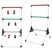 MD Sports Foldable Ladder Toss Game, Red, Green and Black