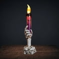 thumbnail image 3 of Candelabro Con Forma De Calavera Espeluznante Con Luces Seguras Sin Humo, Decoración única De Halloween Para Fiesta En Casa, Regalo Creativo Para Niños, Material De Primera, 3 of 8