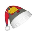 thumbnail image 2 of Salouo Dinosaur Super Hero Cartoon for Adult Christmas Hat Xmas Holiday Hat Santa Hat for Women & Men Festive Headwear Accessories Fit for Christmas/ New Year/Holiday/Party,1PC, 2 of 6