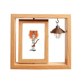 thumbnail image 1 of egipto momia tiger hat Marco giratorio de madera 4x6, 1 of 3