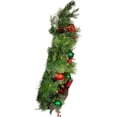 thumbnail image 6 of Kurt Adler 26-Inch Battery-Operated Pre-Lit Red And Green Wall Tree With Bow, 6 of 8