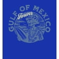thumbnail image 2 of Gulf of Mexico Forever Vintage Skeleton Youth Royal Blue Long Sleee Hoodie-Medium, 2 of 6