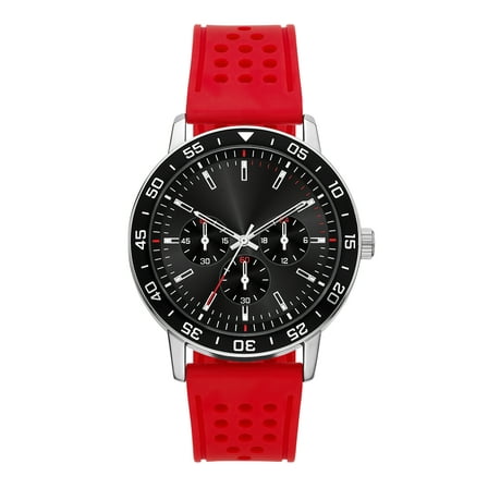 George Adult Men's Analog Silicone Red 44mm Wristwatch (FMDOGE063)