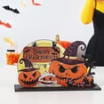 thumbnail image 2 of Decoraciones de madera de calabaza de Halloween, decoraciones navideñas para el hogar, diseño de escena de fiesta de bar, 2 of 5