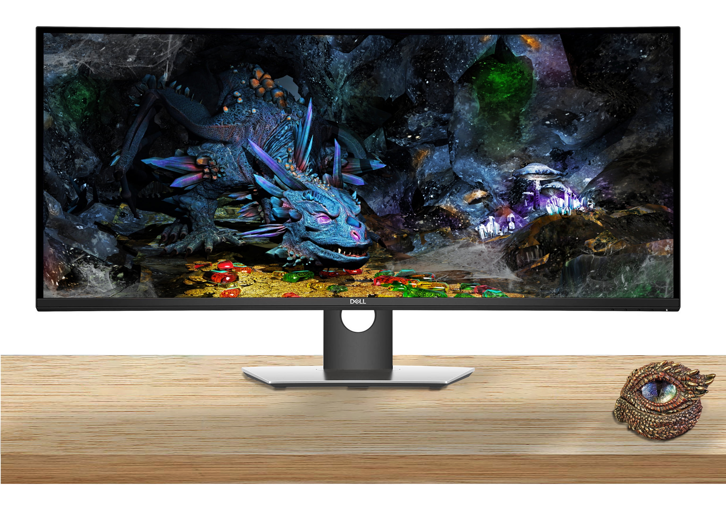 monitor with integrated speakers