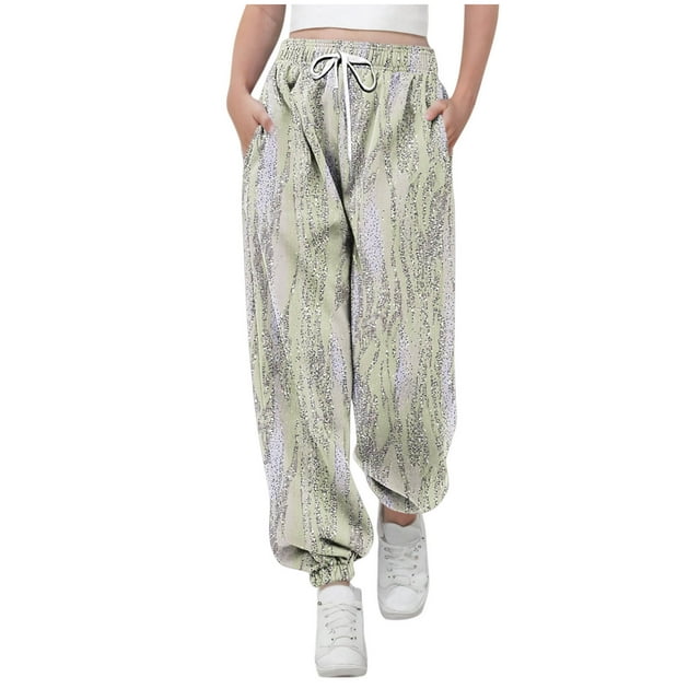 Pants for Boys Lantern Full Length Pockets Sports Outside Solid