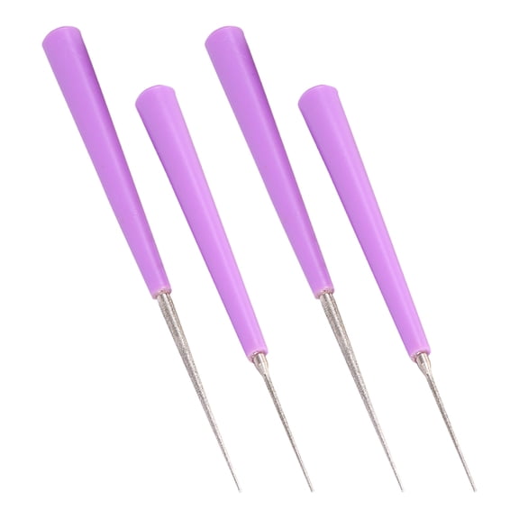HONMEET Bead Tools For Jewelry Making With Multi Functional Design Violet Tipped Set Of 4