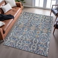 thumbnail image 6 of Addison Rugs Mayfield Premium Machine Washable Transitional Global Denim Rectangle Rug, 10' x 14', 6 of 6