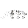thumbnail image 1 of de estufa de gas de utensilios de cocina de metal de 16 piezas, regalos de juguete para cocinar para niños, 1 of 9