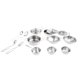 thumbnail image 1 of de Juguetes de Cocina de material acero Inoxidable de 16 Piezas para Niños, 1 of 9