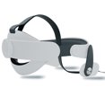 thumbnail image 2 of Correa para la cabeza alternativa cómoda ajustable para auriculares Meta Quest 3 VR 2 piezas, 2 of 2