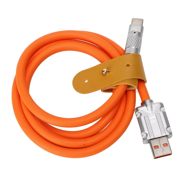 Cable de carga tipo C Bling Bling USB C carga rápida construcción robusta