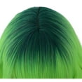 thumbnail image 4 of RightOn Green Wig Neno Green Wig for Women Short Curly Wig Green Wig with Bangs Ombre Green Wig Lime Green Synthetic Wigs with Wig Cap, 4 of 8
