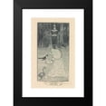 thumbnail image 2 of Heinrich Vogeler 11x14 Black Modern Framed Museum Art Print Titled - The Snake Bride (1894), 2 of 5