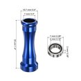 thumbnail image 2 of Uxcell Reel Handle Knob Replacement Metal Fishing Reel Power Handle Knob, Blue, 2 of 6