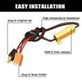 thumbnail image 5 of H7 Headlight Canbus LED Decoder Error Free Anti-Flicker Resistor Canceler, 5 of 5