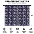 thumbnail image 2 of Blackout Kids Curtains,Cartoon Unicorn Rainbow Moon Butterfly Pattern Childrens Insulated Curtains Set Of 2,Bedroom Essentials,Toddler Room Decor 52"x84", 2 of 5