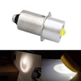 thumbnail image 3 of P13.5S 3W DC3V-12V DC6V-24V LED Upgrade Lamp Bulb Flashlight Replacement Bulb Torch Emergency Light Bulbs Work CD Cells, 3 of 10