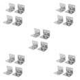 thumbnail image 3 of relayinert 4pieces Reinforced Parts With Stainless Steel Corner Code - Premium Hardware Fasteners And Preferred Is Not Deformed As shown 5PCS, 3 of 6
