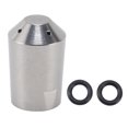 thumbnail image 2 of Coffee Maker Steam Nozzle,Stainless Steel Milk Foam Spout Nozzle Milk Foam Spout Steam Tip Coffee Machine Replacement Steam Tip for Cafe Milk Tea Shop, 2 of 7
