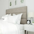 thumbnail image 2 of Pemberly Row Modern / Contemporary Queen Upholstered Headboard in Soft Beige, 2 of 14