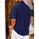 thumbnail image 3 of Playa De Guayabera Cubana Camisas Casual De Lino Para Hombre, 3 of 8