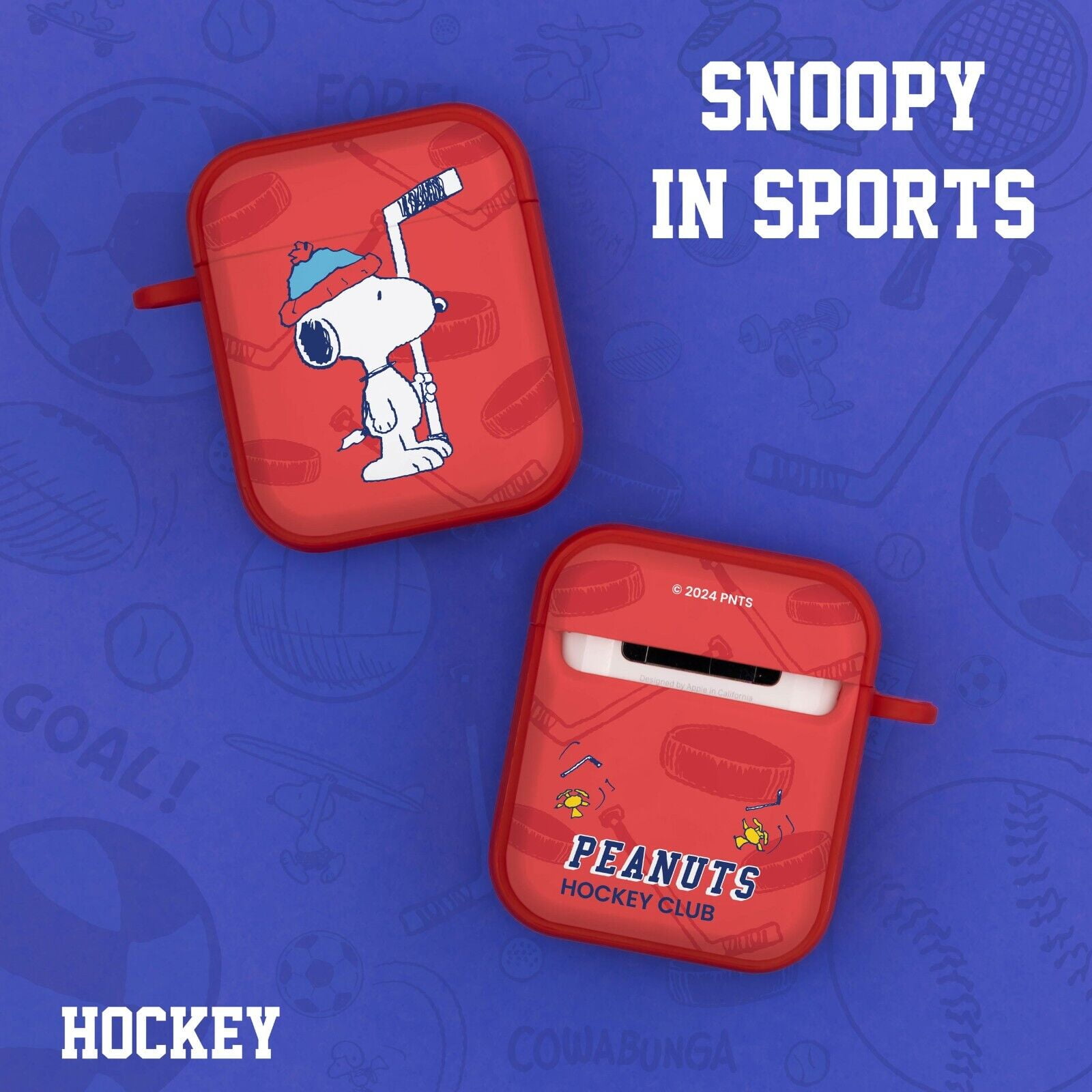 Peanuts Snoopy in Sports HDX Case Cover Compatible with Apple